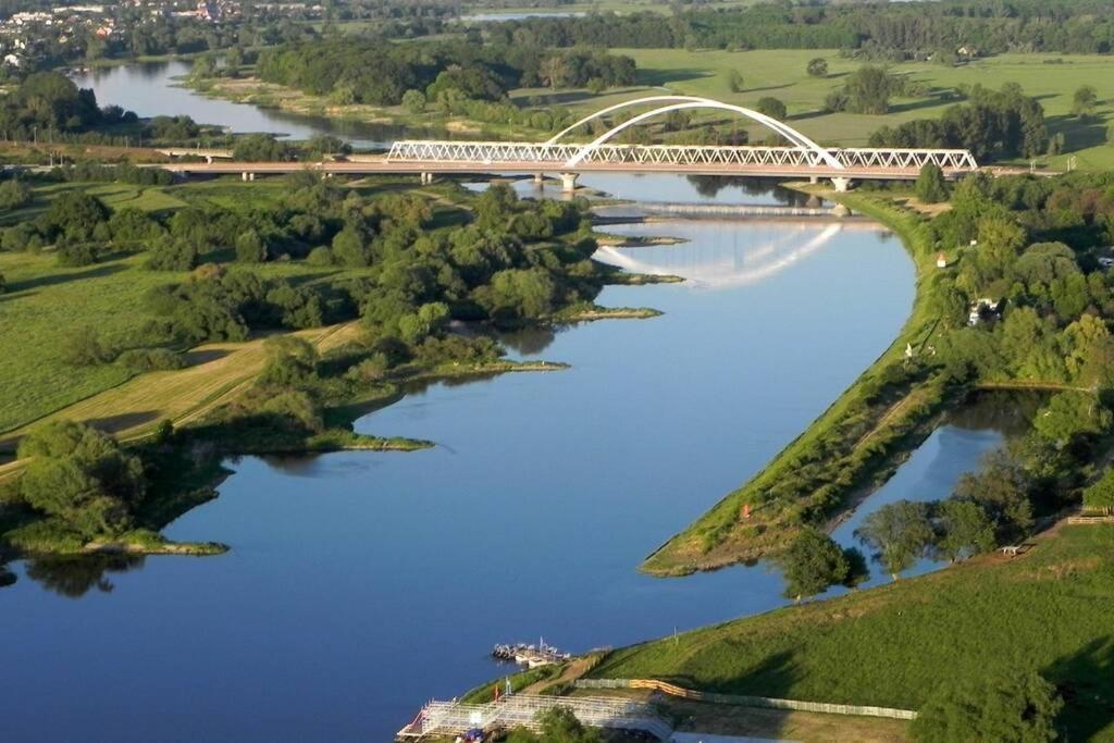 Ferienwohnung Mit Elbwiesenblick Wittenberg Экстерьер фото